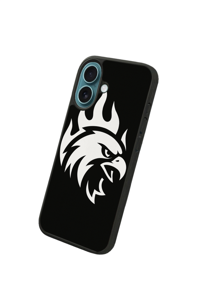 iPhone 16 Uyumlu Besiktas Tasarımlı Glossy Premium Kılıf