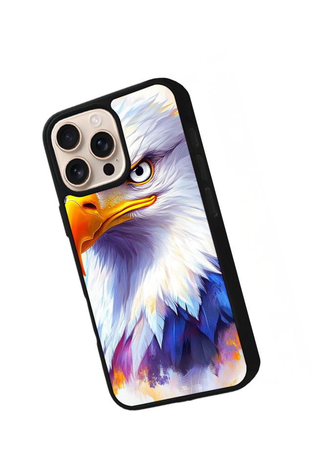 iPhone 16 Pro Uyumlu Besiktas Tasarımlı Glossy Premium Kılıf