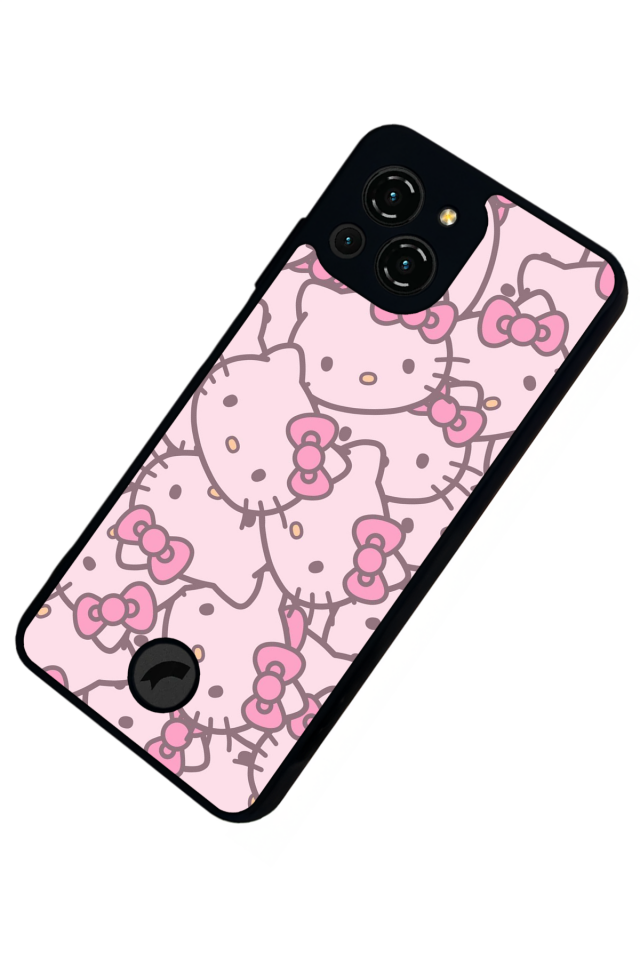 Reeder S23 Pro Max Uyumlu HelloKitty Tasarımlı Glossy Premium Kılıf