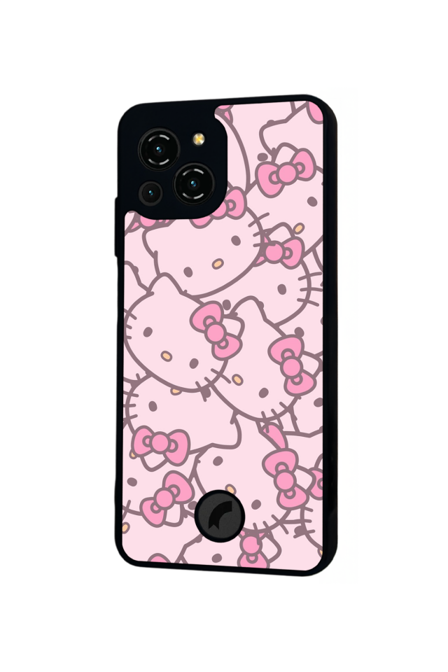 Reeder S23 Pro Max Uyumlu HelloKitty Tasarımlı Glossy Premium Kılıf