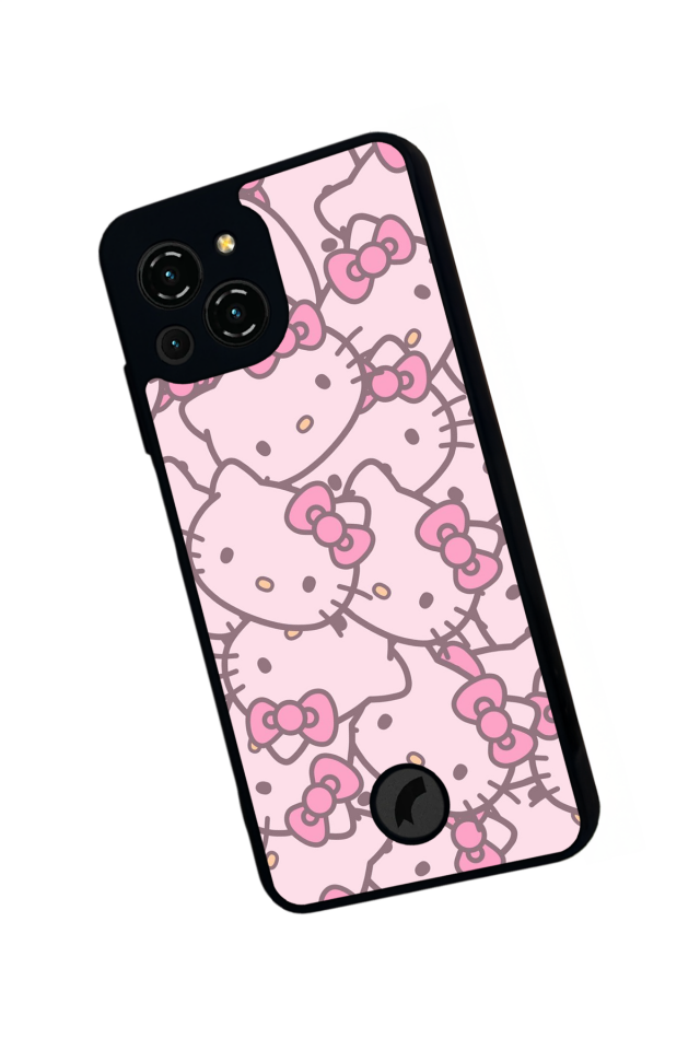 Reeder S23 Pro Max Uyumlu HelloKitty Tasarımlı Glossy Premium Kılıf