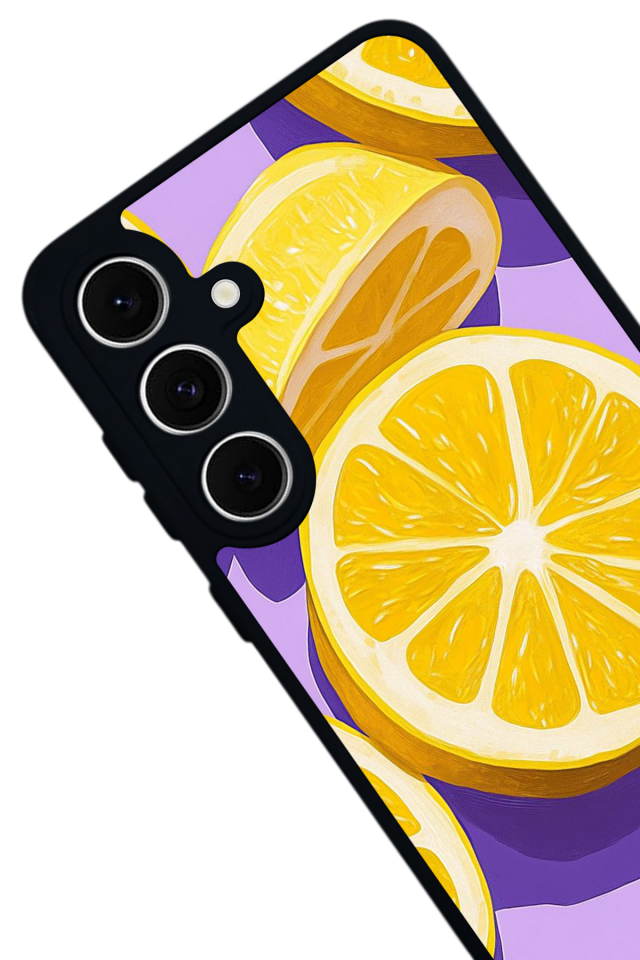 Samsung Galaxy S24 FE Uyumlu Golden Kopek Tasarımlı Glossy Premium Kılıf