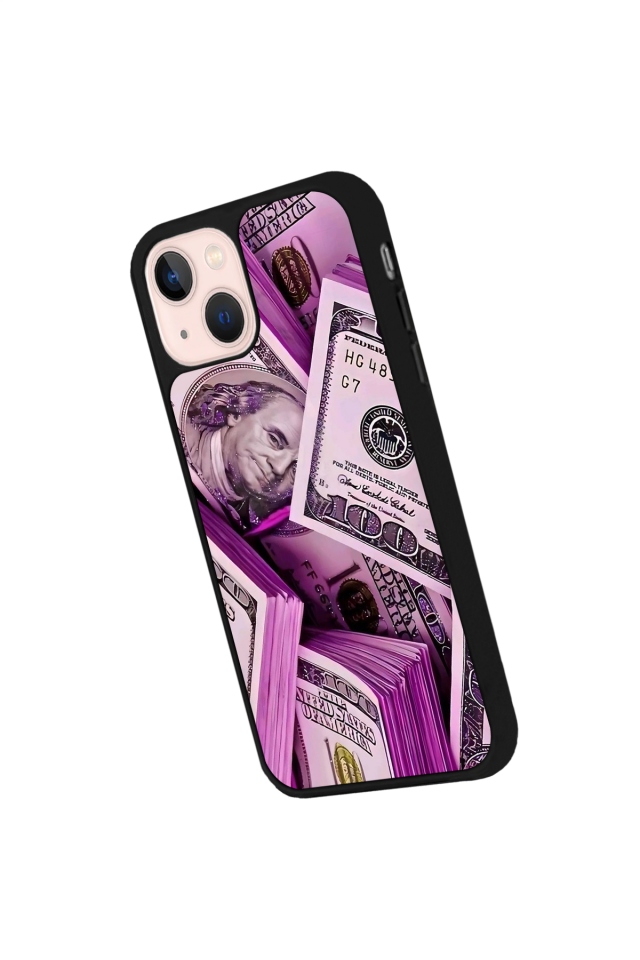 iPhone 13 Mini Uyumlu Money Para Tasarımlı Glossy Premium Kılıf