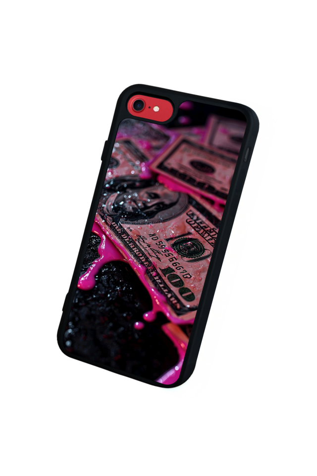 iPhone 8 Uyumlu Para Tasarımlı Glossy Premium Kılıf