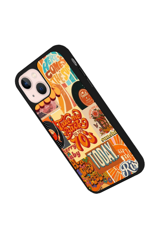 iPhone 15 Plus Uyumlu Poster Tasarımlı Glossy Premium Kılıf