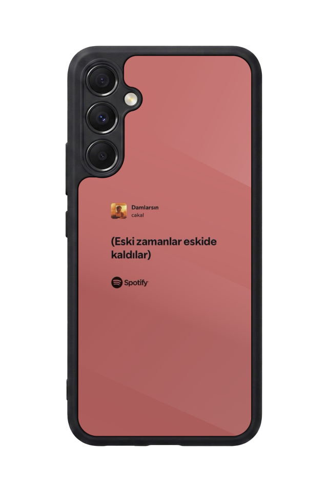Samsung Galaxy M34 Uyumlu Sarki Sozleri Tasarımlı Glossy Premium Kılıf