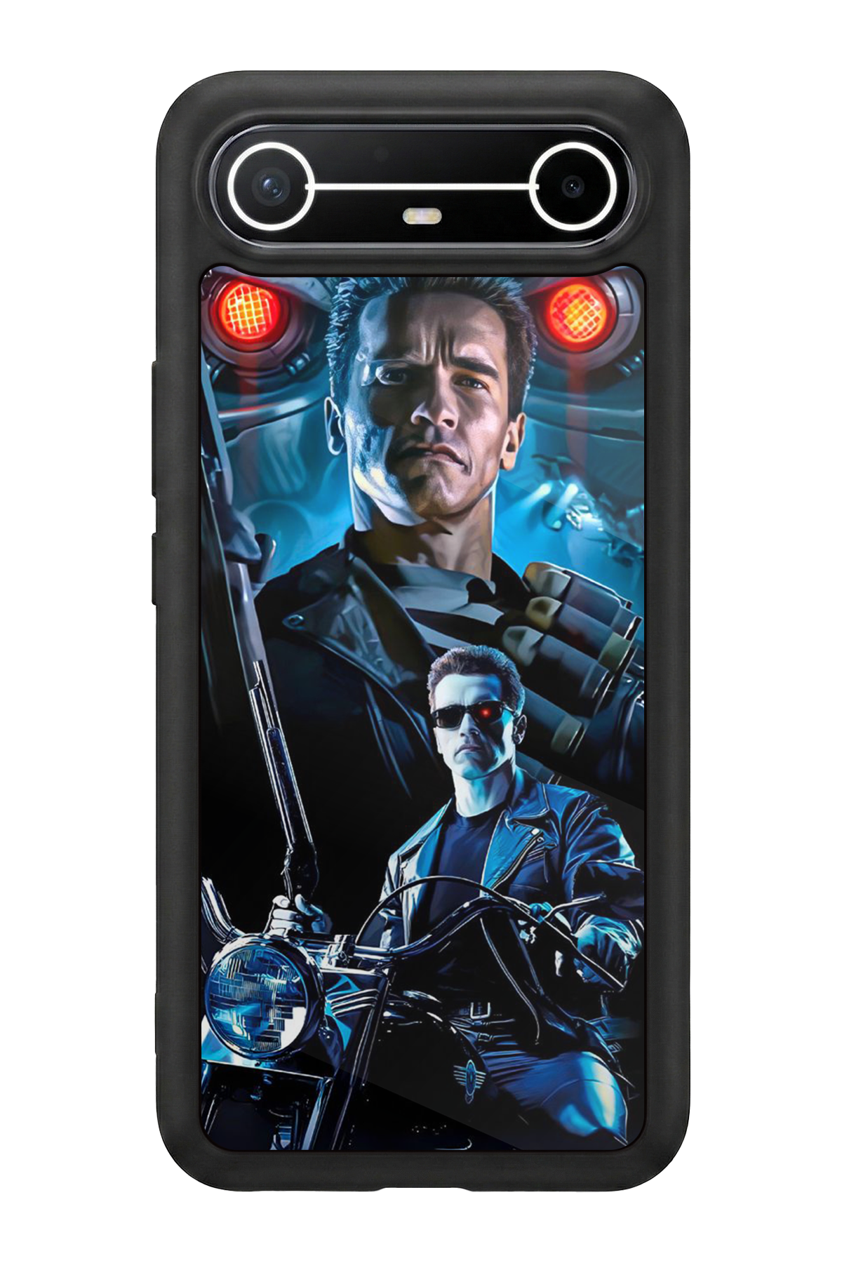 Tecno Spark Slim 5G Uyumlu Terminator Tasarımlı Glossy Premium Kılıf