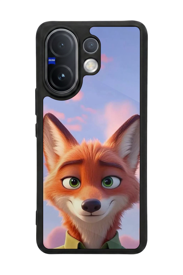Vivo V60 Uyumlu Zootropolis Tasarımlı Glossy Premium Kılıf