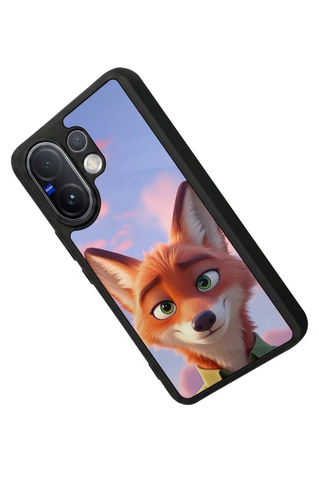 Vivo V60 Uyumlu Zootropolis Tasarımlı Glossy Premium Kılıf