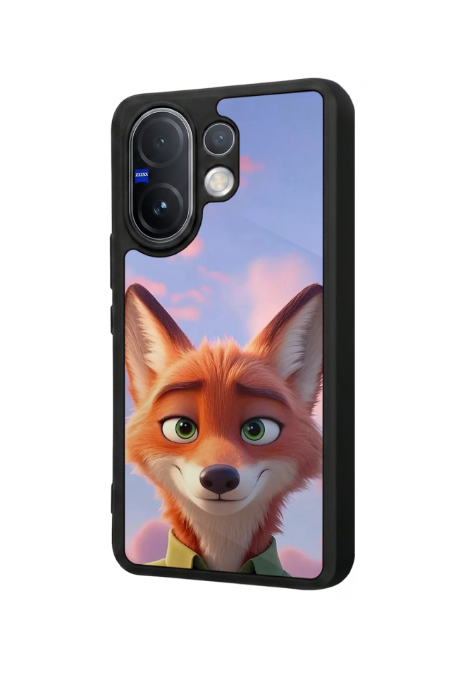 Vivo V60 Uyumlu Zootropolis Tasarımlı Glossy Premium Kılıf