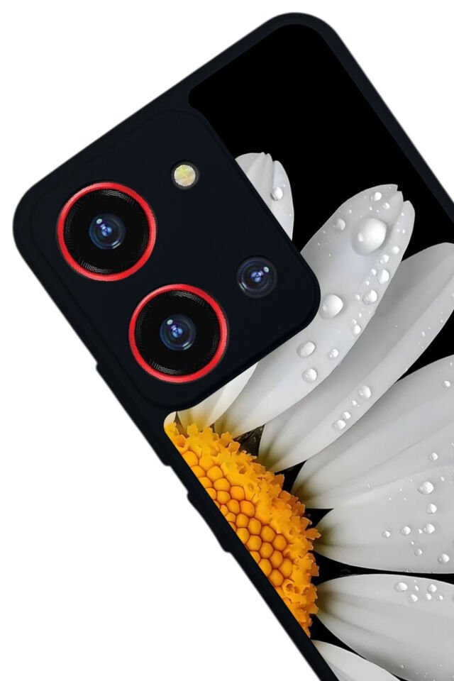 Reeder S19 Max Pro S 108MP Uyumlu Papatya Tasarımlı Glossy Premium Kılıf