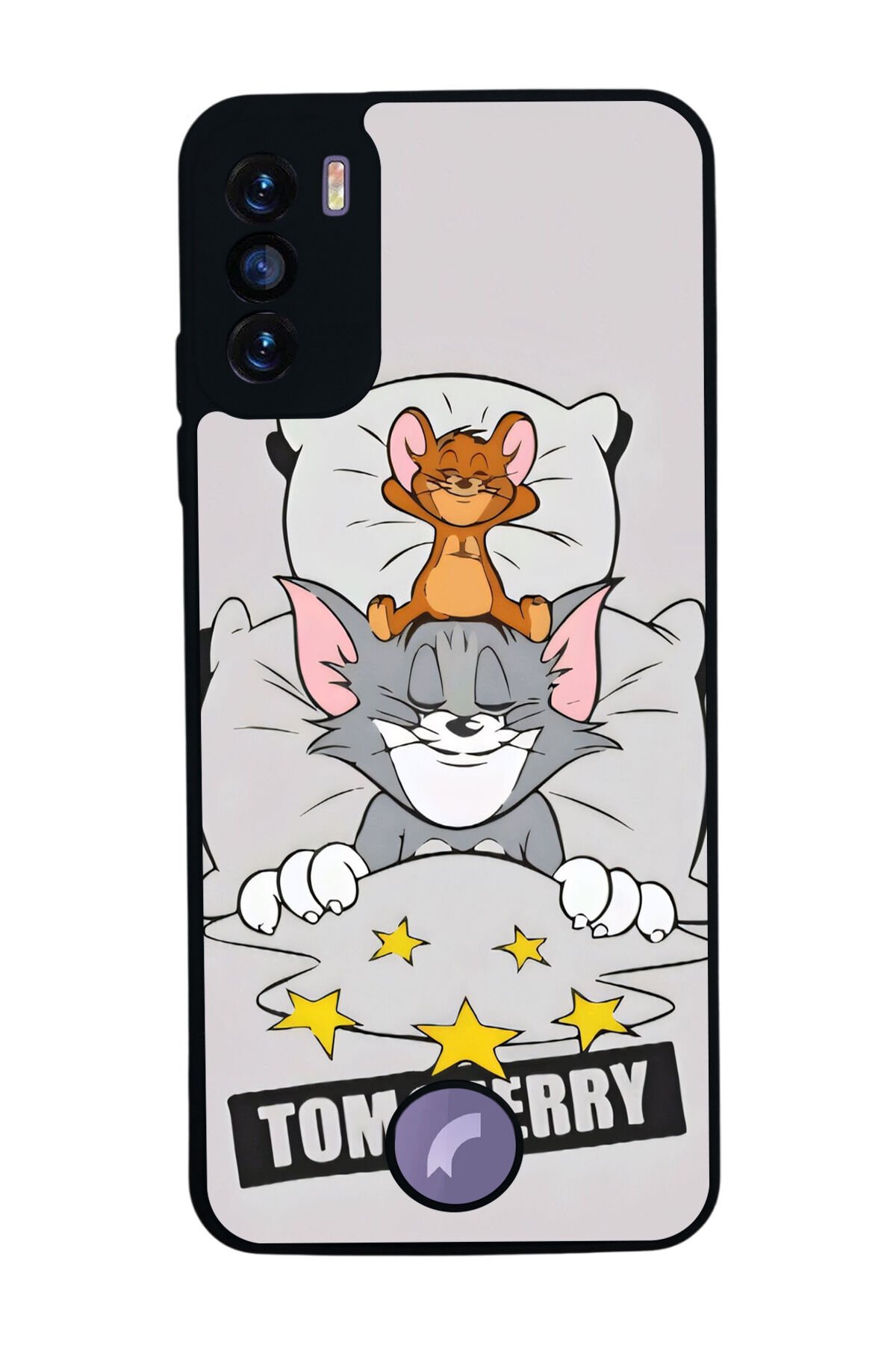Reeder S19 Max Pro S Uyumlu Tom And Jerry Tasarımlı Glossy Premium Kılıf