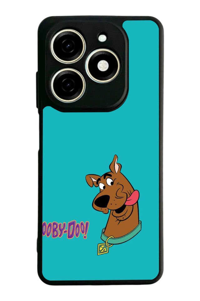 Tecno Spark 20/20C Uyumlu Scooby Doo Tasarımlı Glossy Premium Kılıf