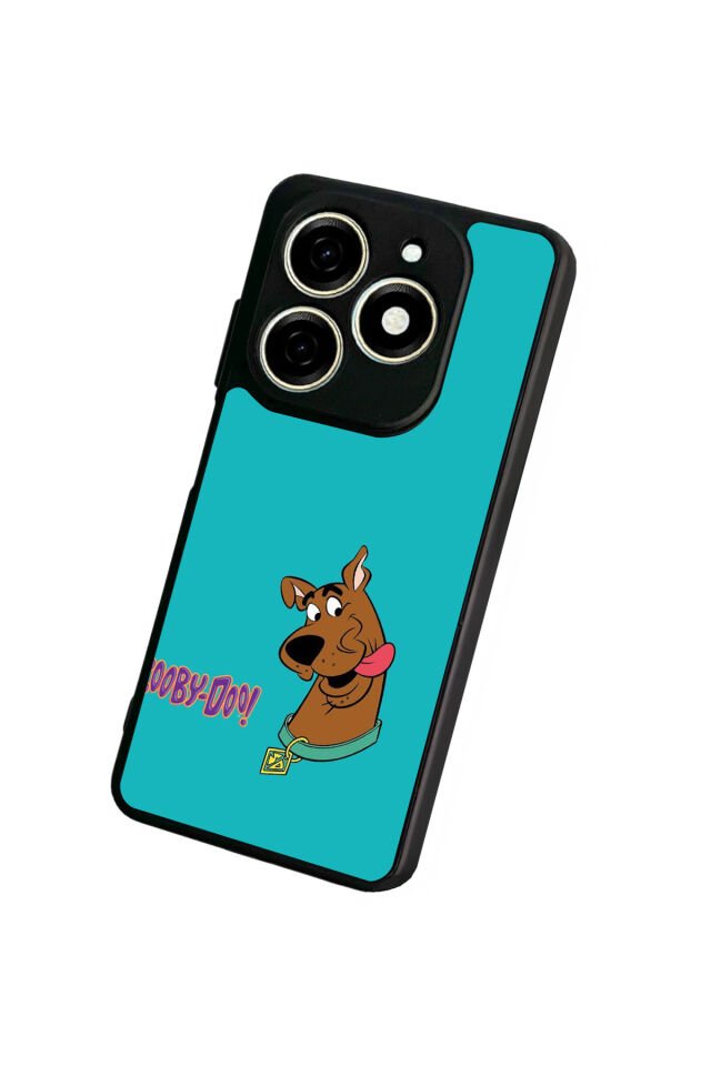 Tecno Spark 20/20C Uyumlu Scooby Doo Tasarımlı Glossy Premium Kılıf
