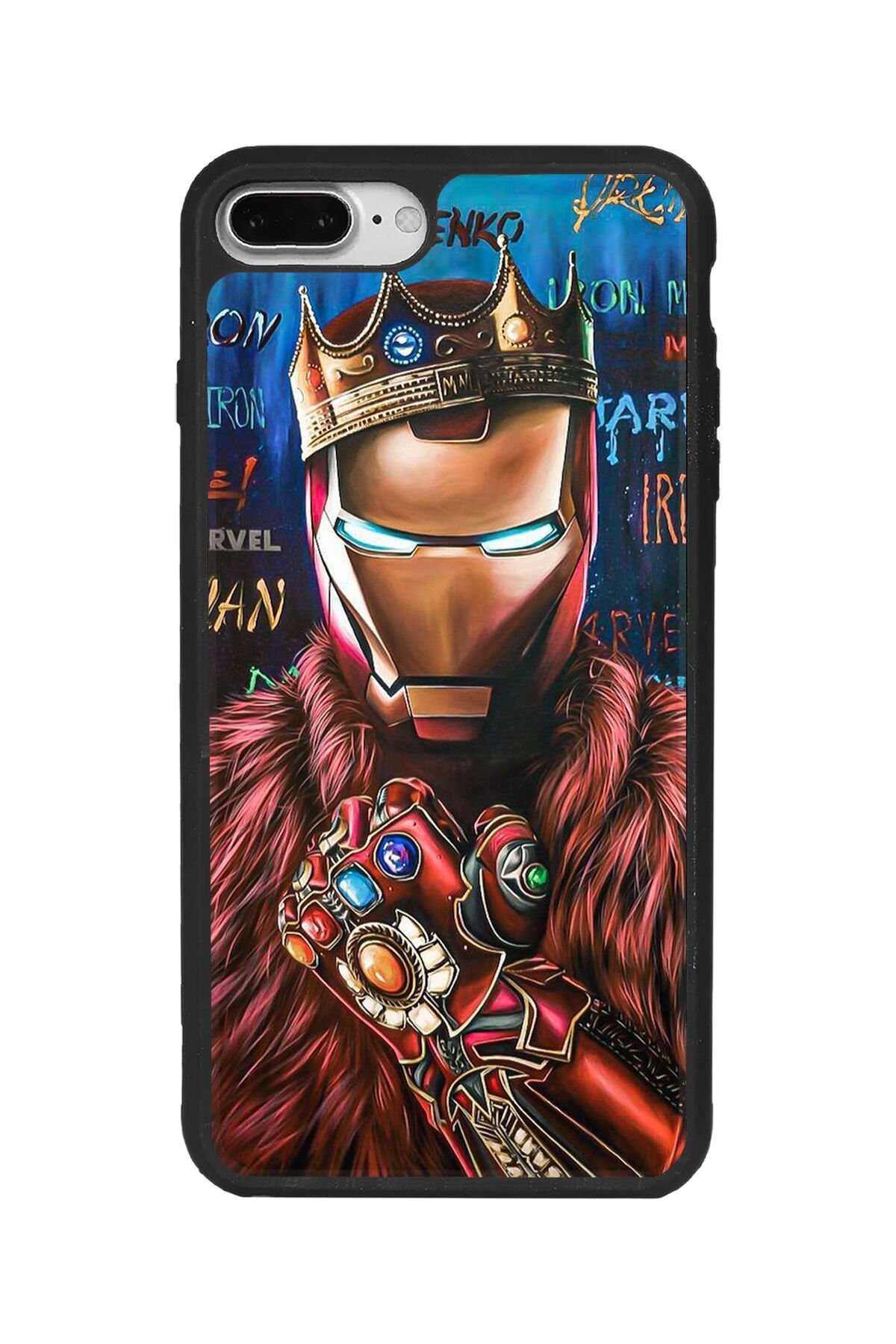 Apple iPhone 7 Plus Siyah Silikon Kılıf Çiziklere ve Darbelere Karşı Koruma