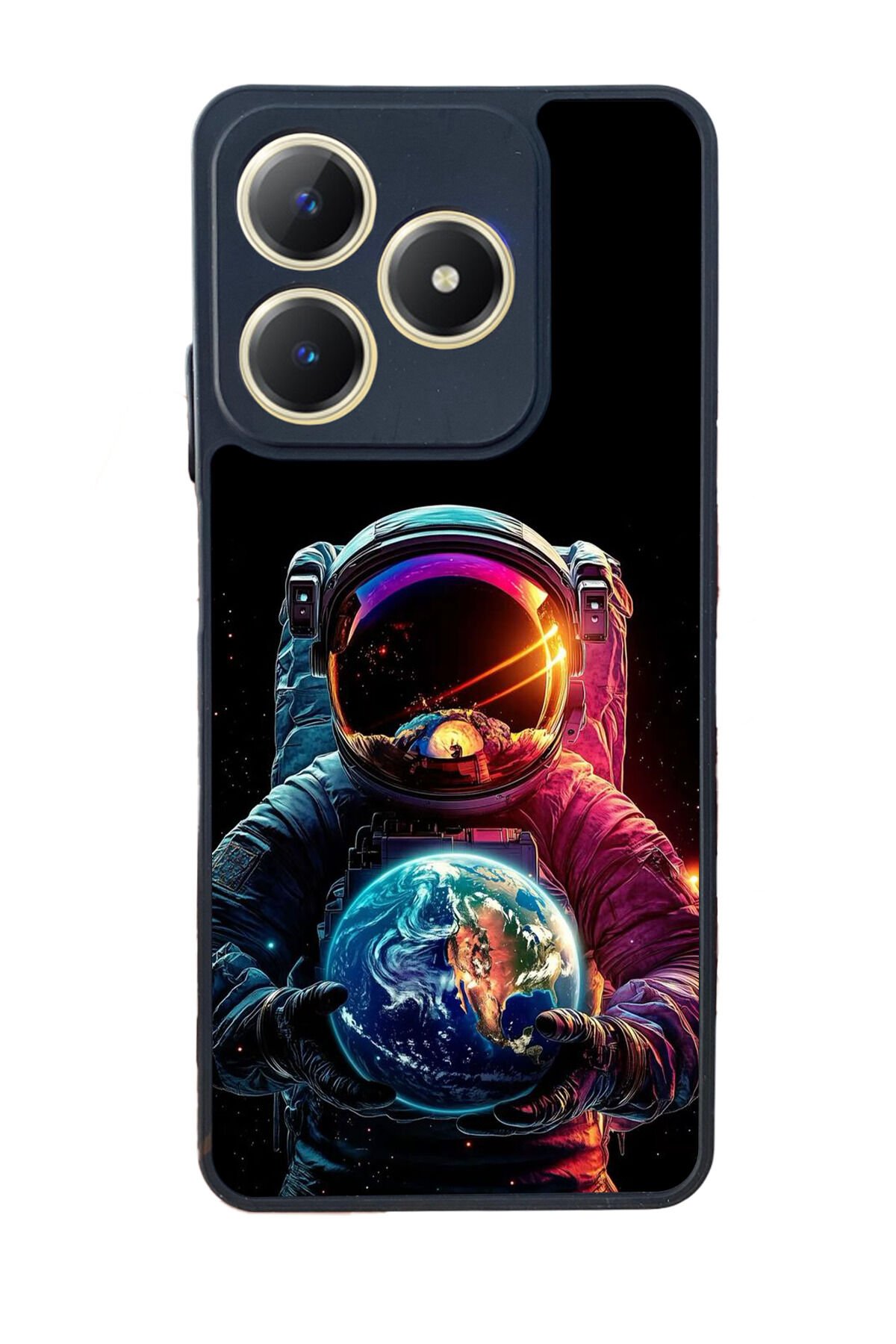 Realme C63 Mat Uyumlu Siyah Kılıf – Yumuşak Silikon, Koruyucu, Şok Emici Kapak