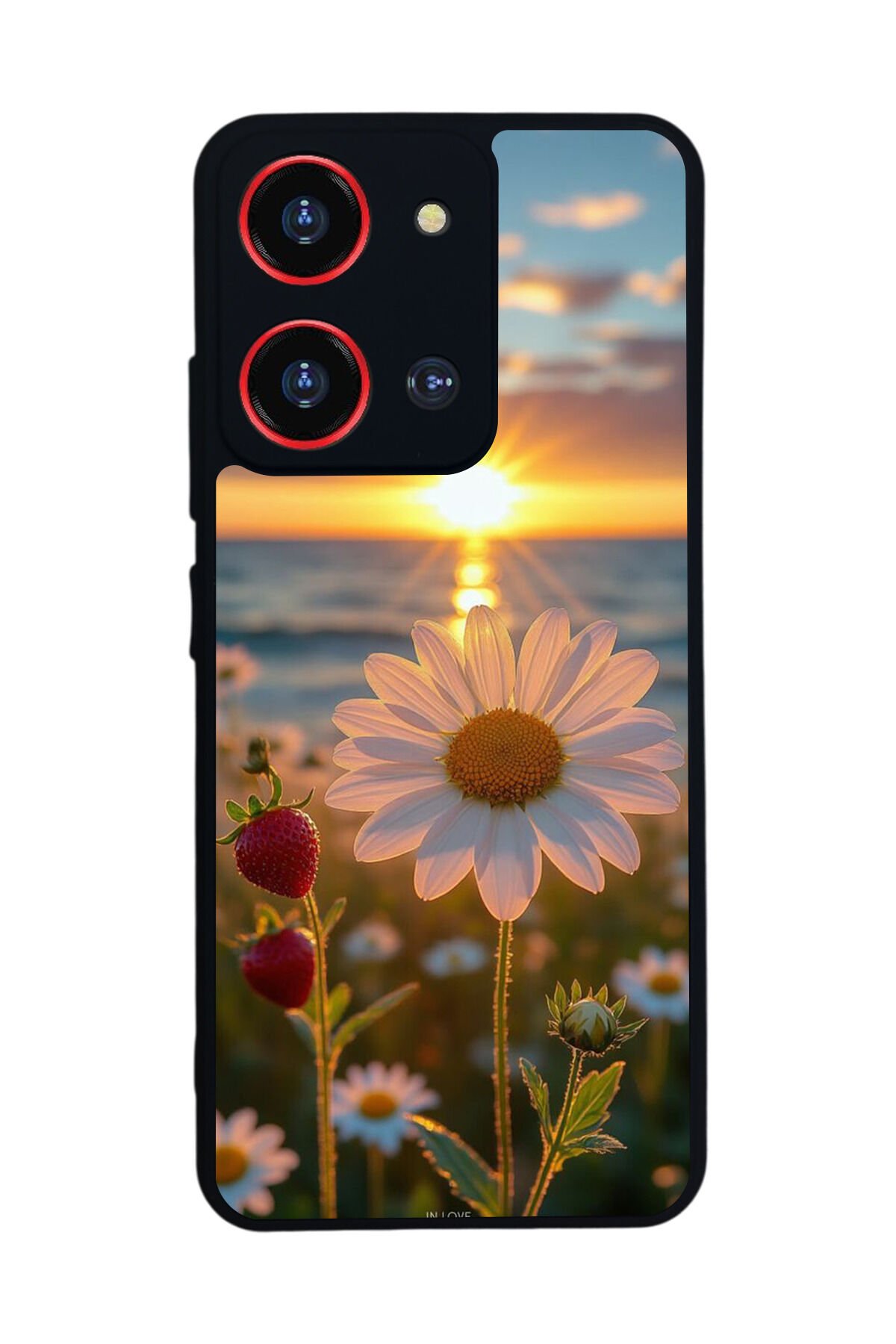 Reeder S19 Max Pro S ZOOM Uyumlu Cicek Tasarımlı Glossy Premium Kılıf