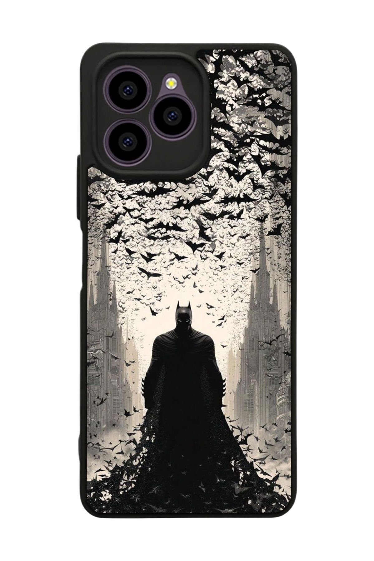 Omix X6 Uyumlu Batman Tasarımlı Glossy Premium Kılıf