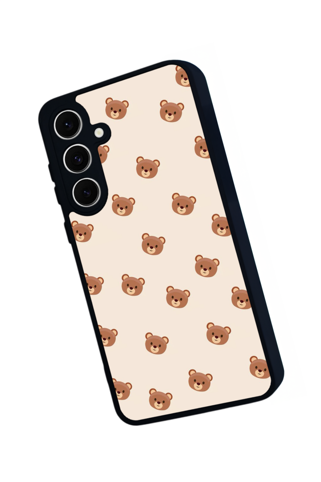 Samsung Galaxy A16 Uyumlu Ayı Tasarımlı Glossy Premium Kılıf