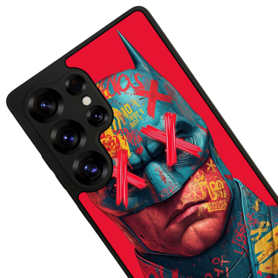 Samsung Galaxy S25 Ultra Uyumlu Batman Tasarımlı Glossy Premium Kılıf