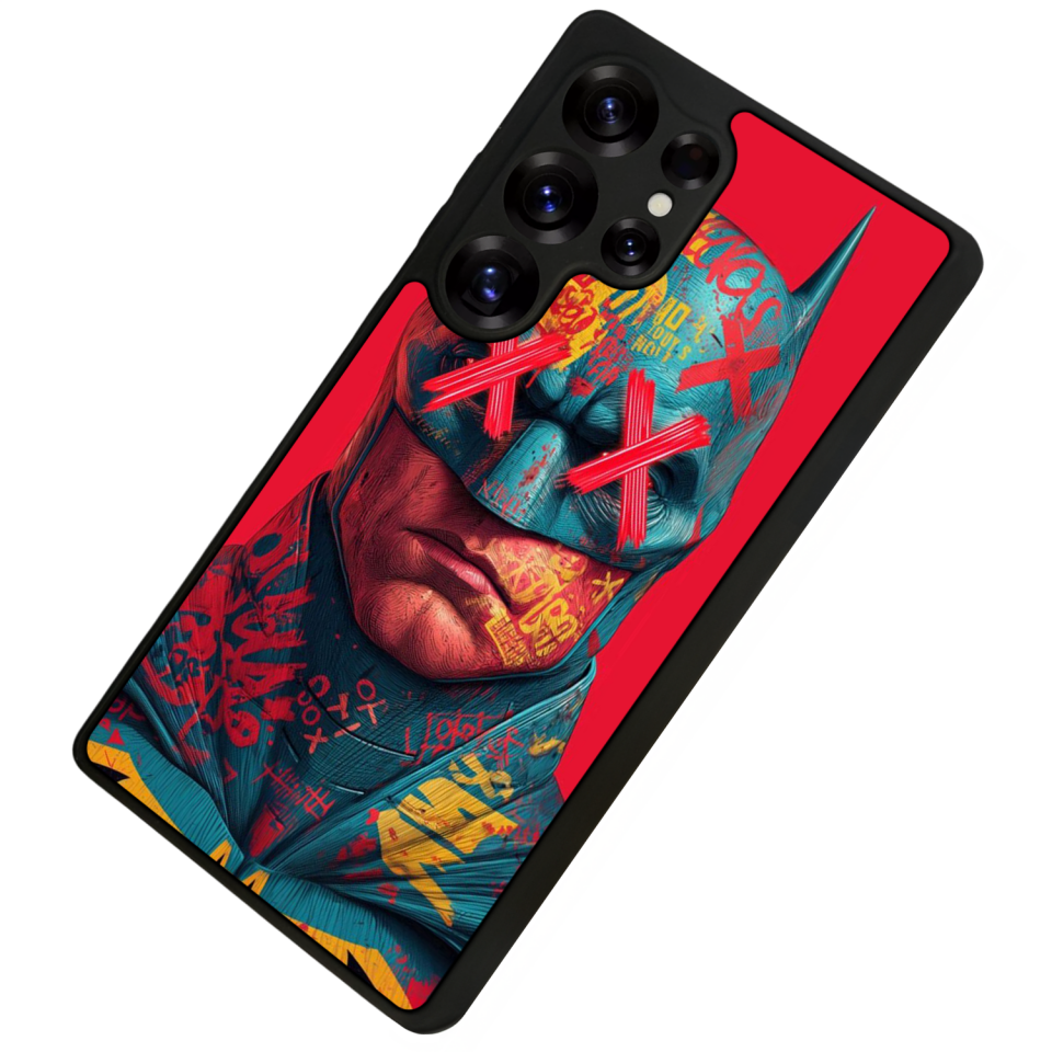 Samsung Galaxy S25 Ultra Uyumlu Batman Tasarımlı Glossy Premium Kılıf