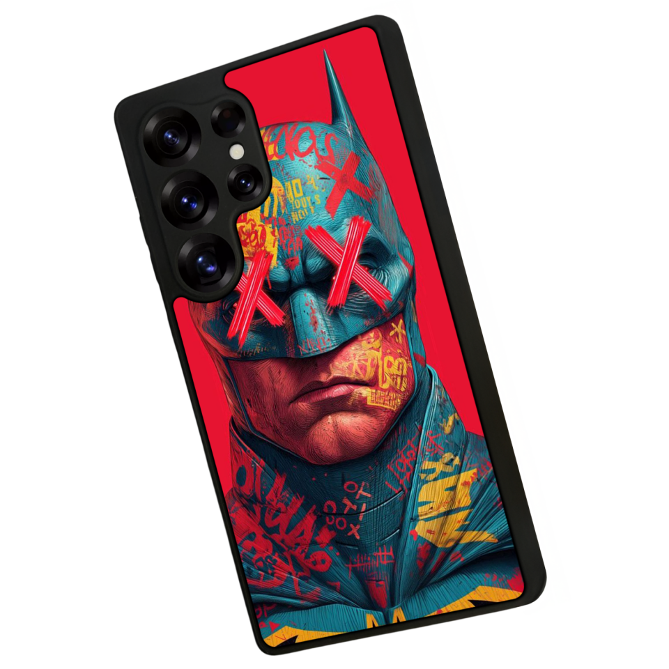 Samsung Galaxy S25 Ultra Uyumlu Batman Tasarımlı Glossy Premium Kılıf