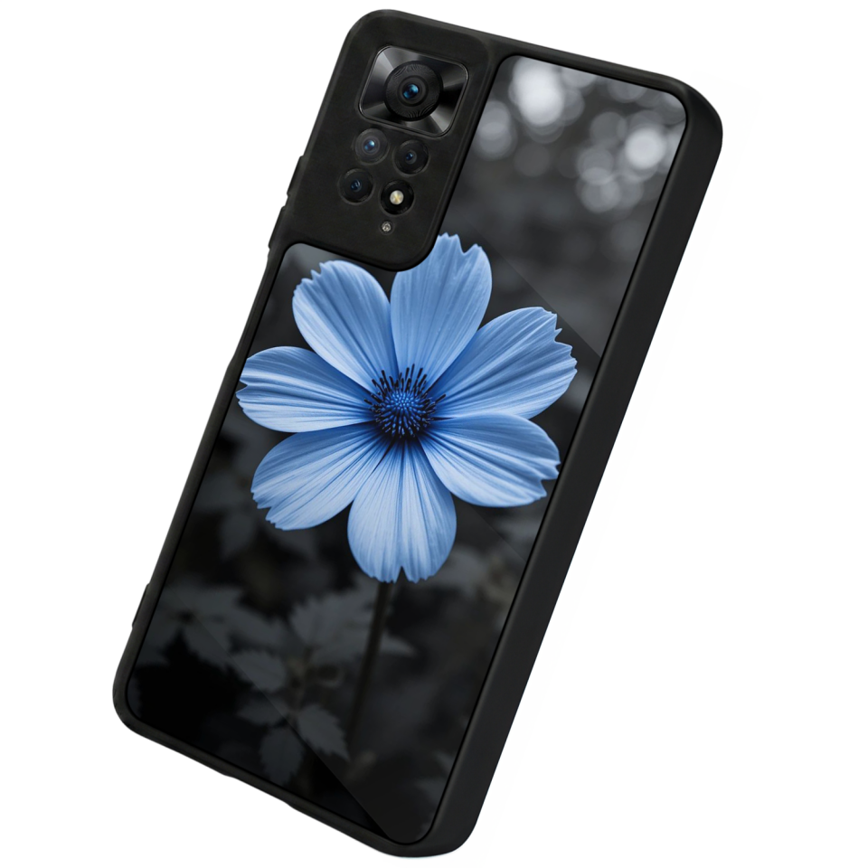 Xiaomi Redmi Note 12 Pro Uyumlu Cicek Tasarımlı Glossy Premium Kılıf
