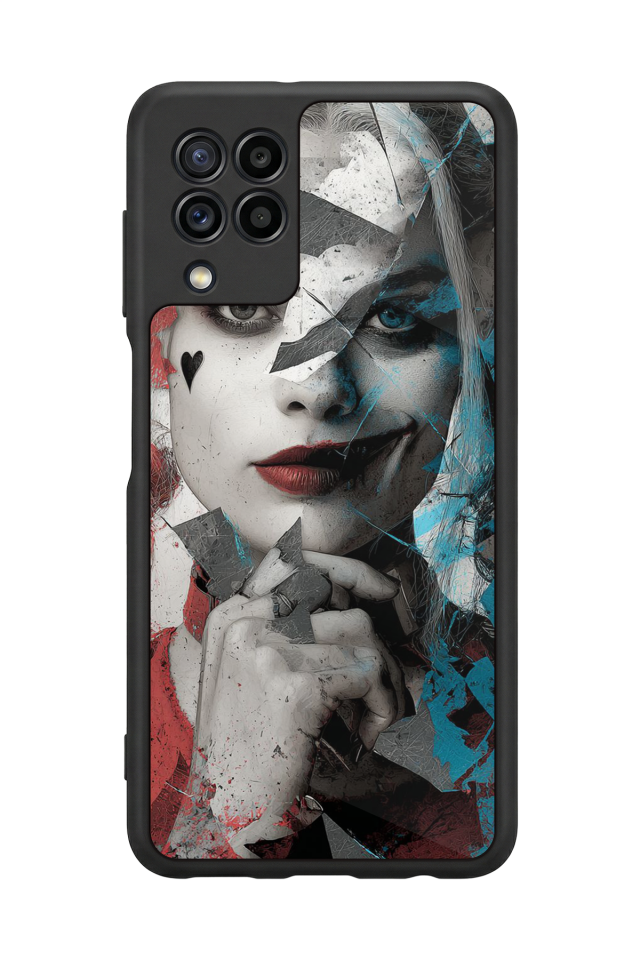 Samsung Galaxy M32 Uyumlu HarleyQueen Tasarımlı Glossy Premium Kılıf