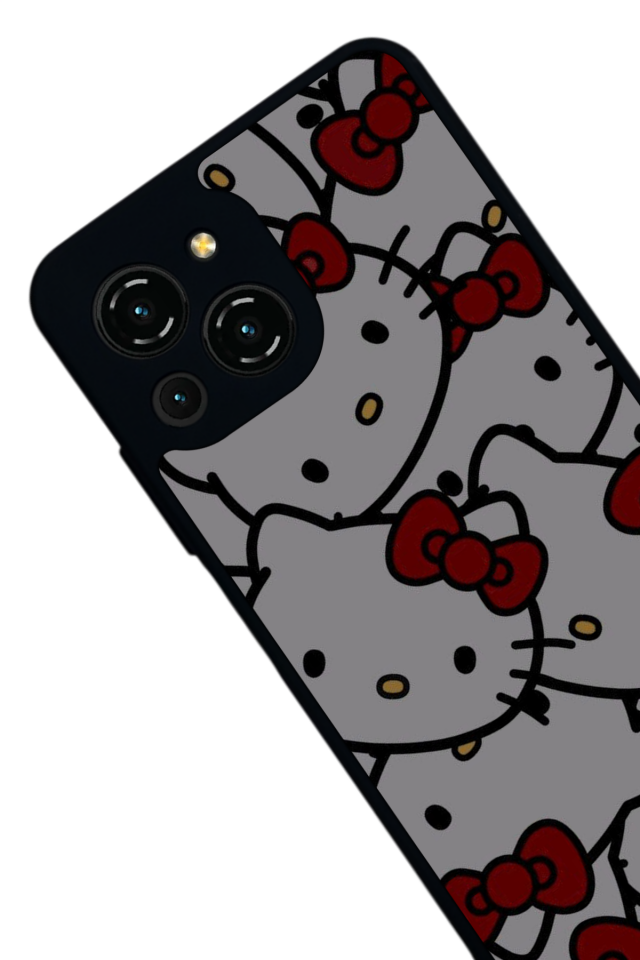 Reeder S23 Pro Max Uyumlu HelloKitty Tasarımlı Glossy Premium Kılıf