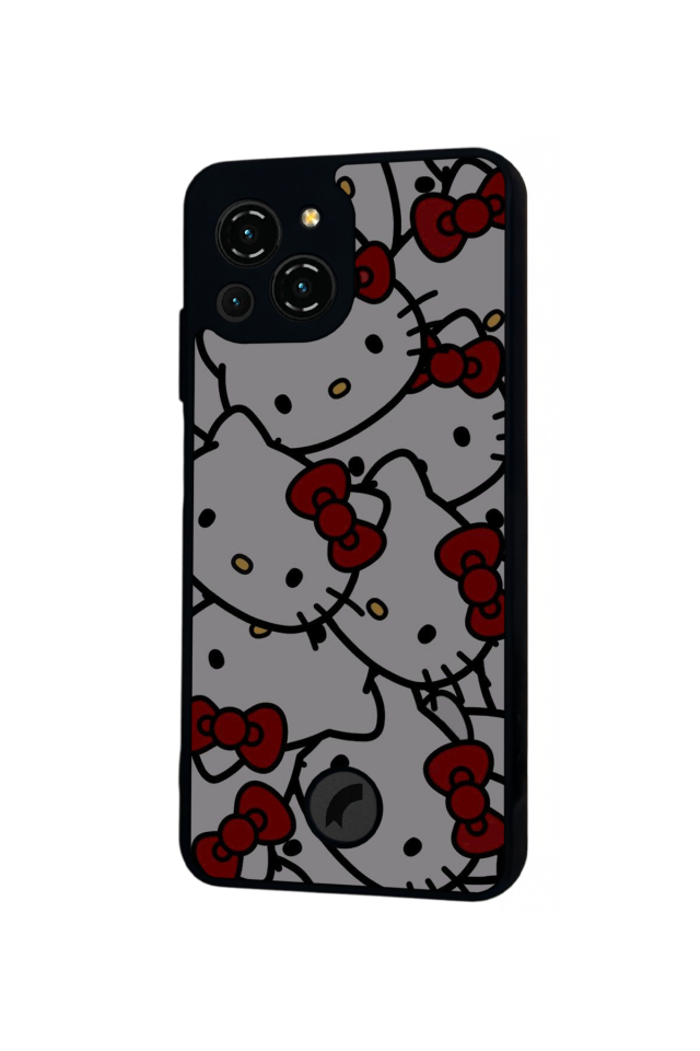 Reeder S23 Pro Max Uyumlu HelloKitty Tasarımlı Glossy Premium Kılıf