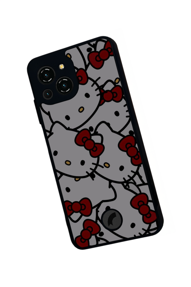 Reeder S23 Pro Max Uyumlu HelloKitty Tasarımlı Glossy Premium Kılıf