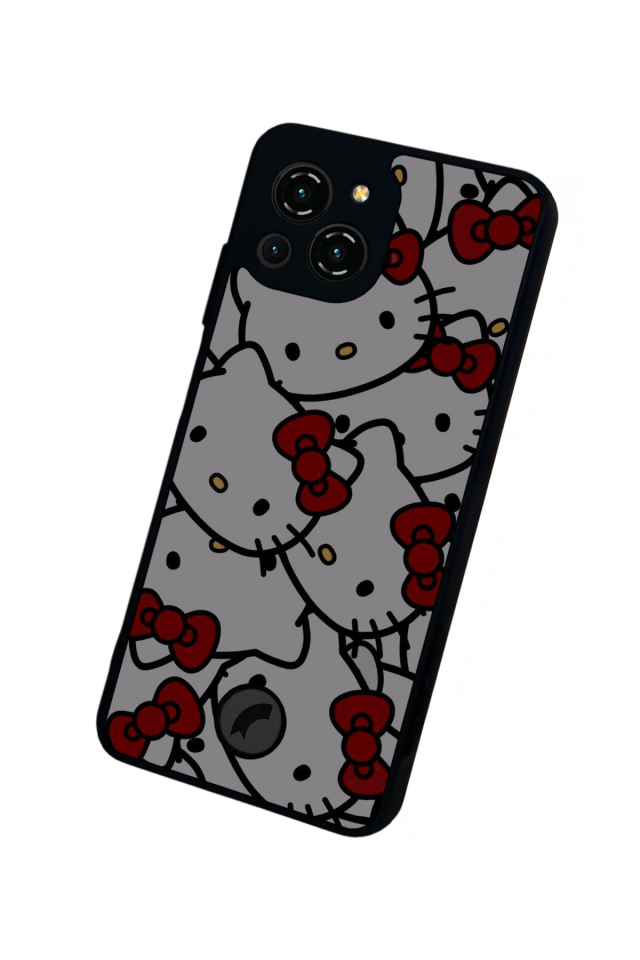 Reeder S23 Pro Max Uyumlu HelloKitty Tasarımlı Glossy Premium Kılıf