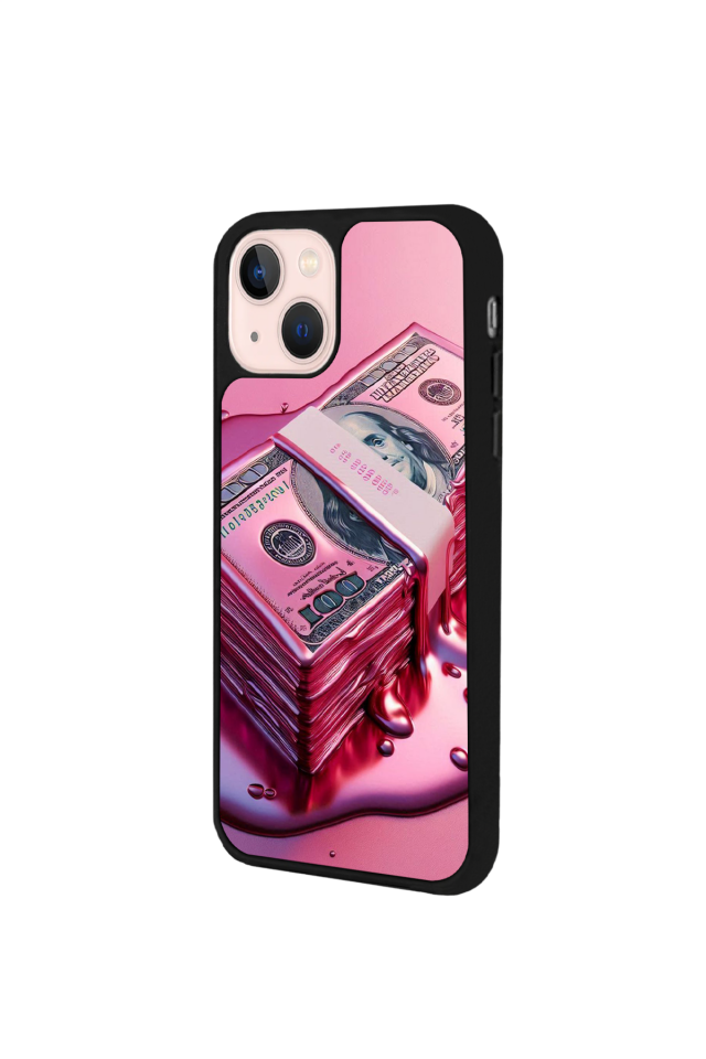 iPhone 13 Mini Uyumlu Money Para Tasarımlı Glossy Premium Kılıf