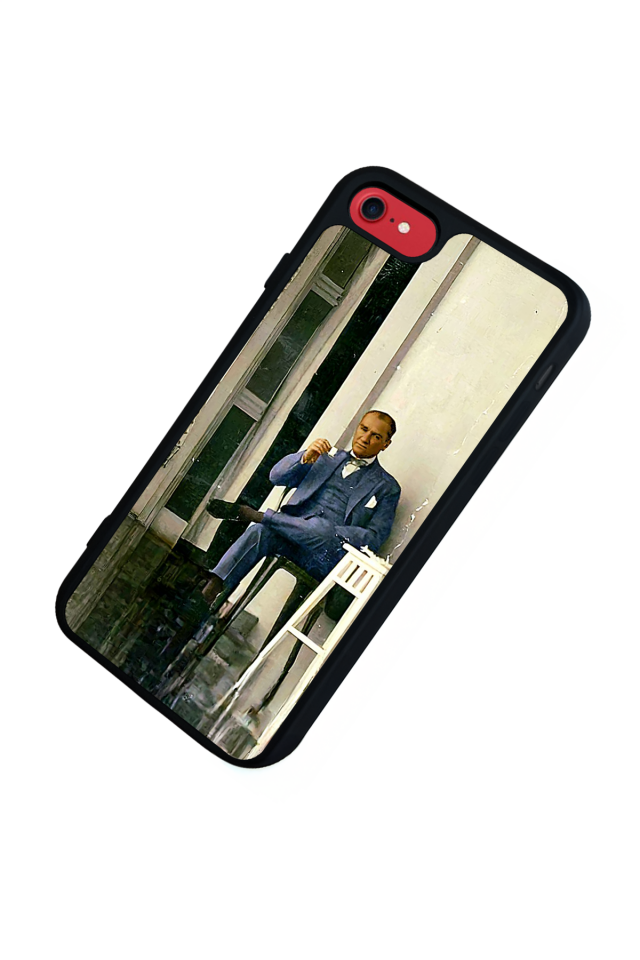 iPhone SE Uyumlu Mustafa Kemal Ataturk Tasarımlı Glossy Premium Kılıf
