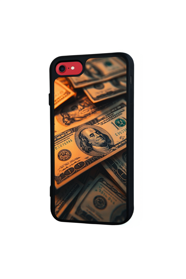 iPhone 8 Uyumlu Para Tasarımlı Glossy Premium Kılıf