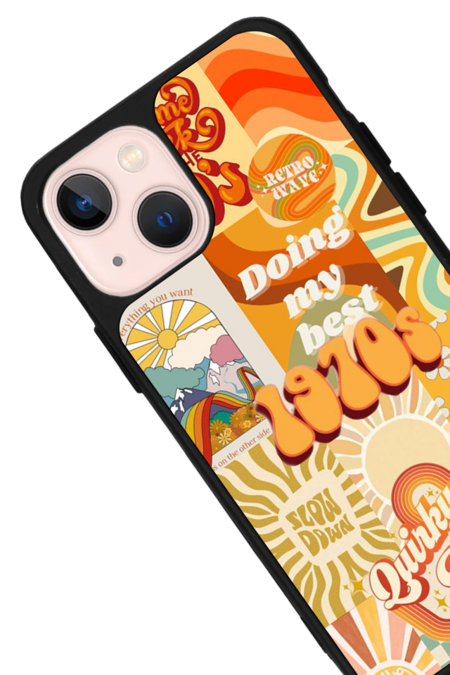 iPhone 15 Plus Uyumlu Poster Tasarımlı Glossy Premium Kılıf