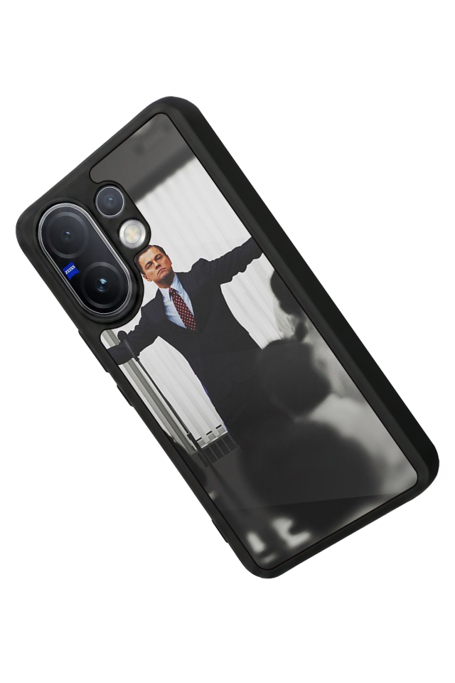 Vivo V60 Uyumlu TheWolf Tasarımlı Glossy Premium Kılıf