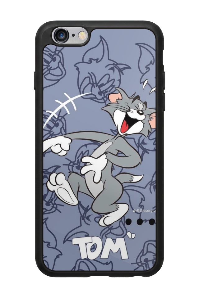 iPhone 6s Plus Uyumlu Tom And Jerry Tasarımlı Glossy Premium Kılıf