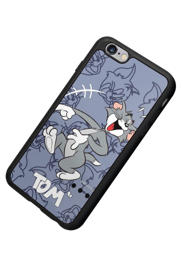 iPhone 6s Plus Uyumlu Tom And Jerry Tasarımlı Glossy Premium Kılıf