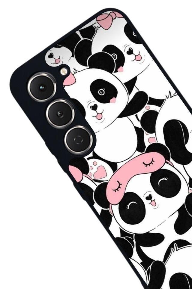 Tecno Spark 40 Pro Uyumlu Panda Tasarımlı Glossy Premium Kılıf