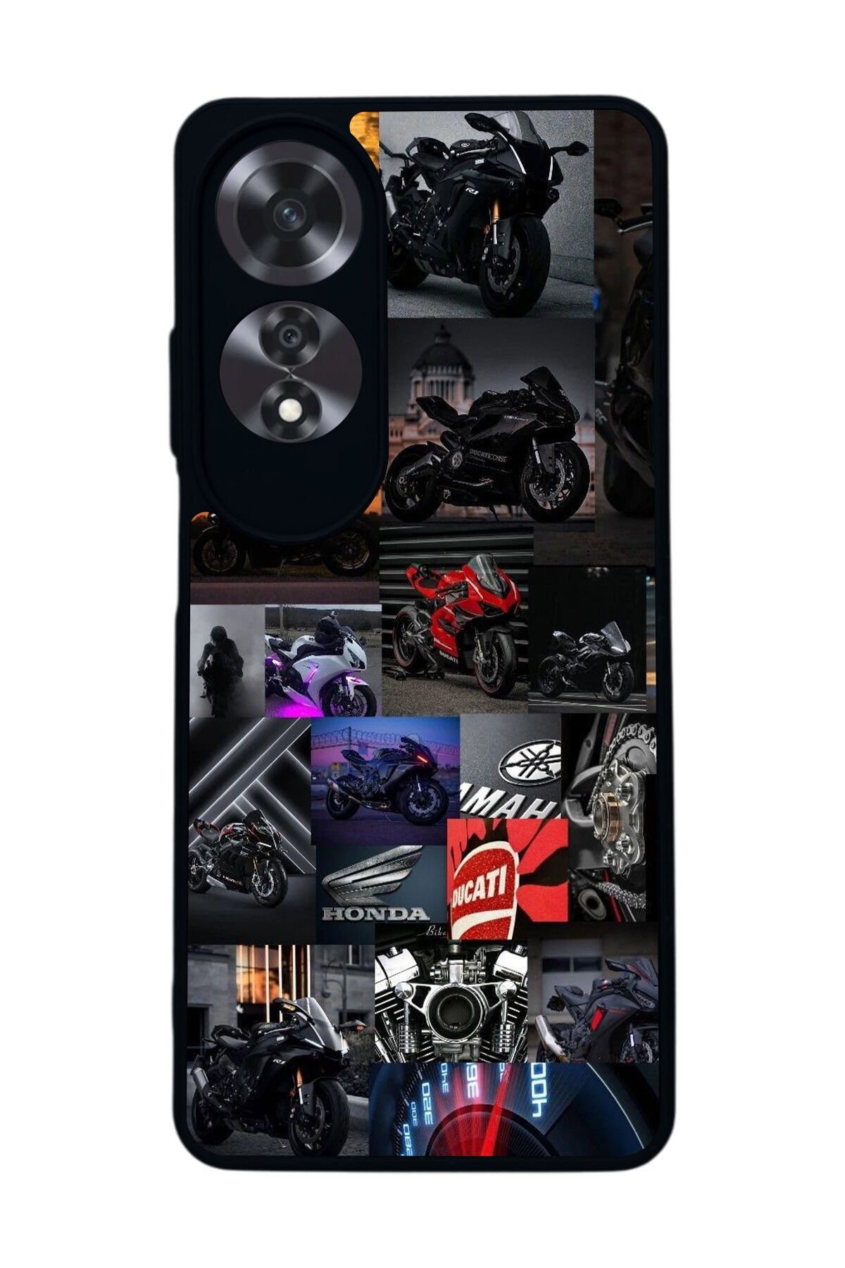 Oppo A60 Mat Siyah uyumlu Kılıf – Yumuşak Silikon, Koruyucu, Şok Emici Kapak