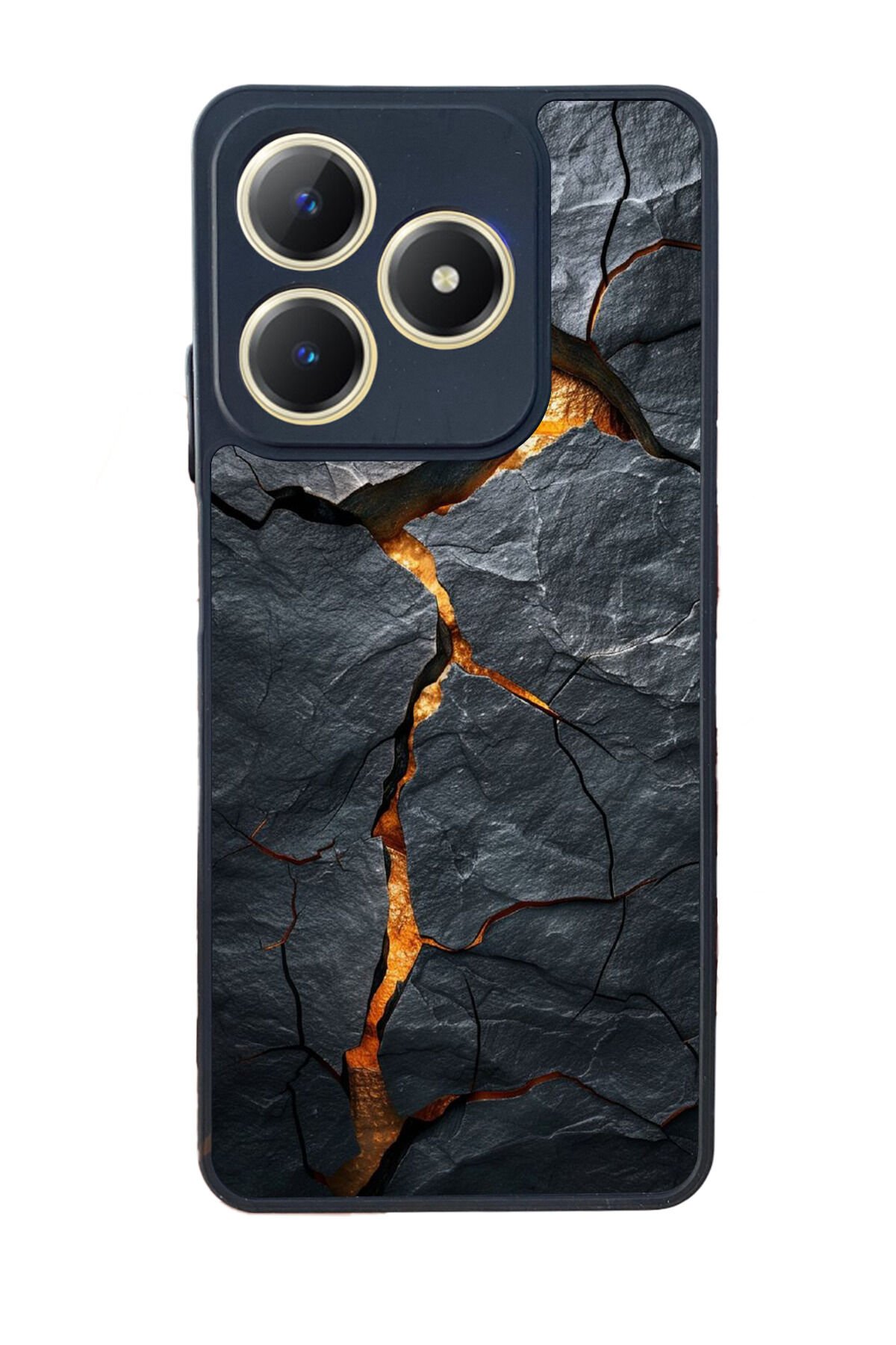 Realme C63 Mat Uyumlu Siyah Kılıf – Yumuşak Silikon, Koruyucu, Şok Emici Kapak