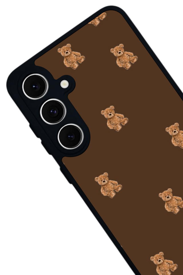 Samsung Galaxy A16 Uyumlu Ayı Tasarımlı Glossy Premium Kılıf