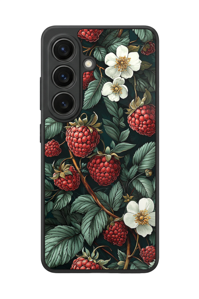 Samsung Galaxy S26 Uyumlu Botanik Tasarımlı Glossy Premium Kılıf