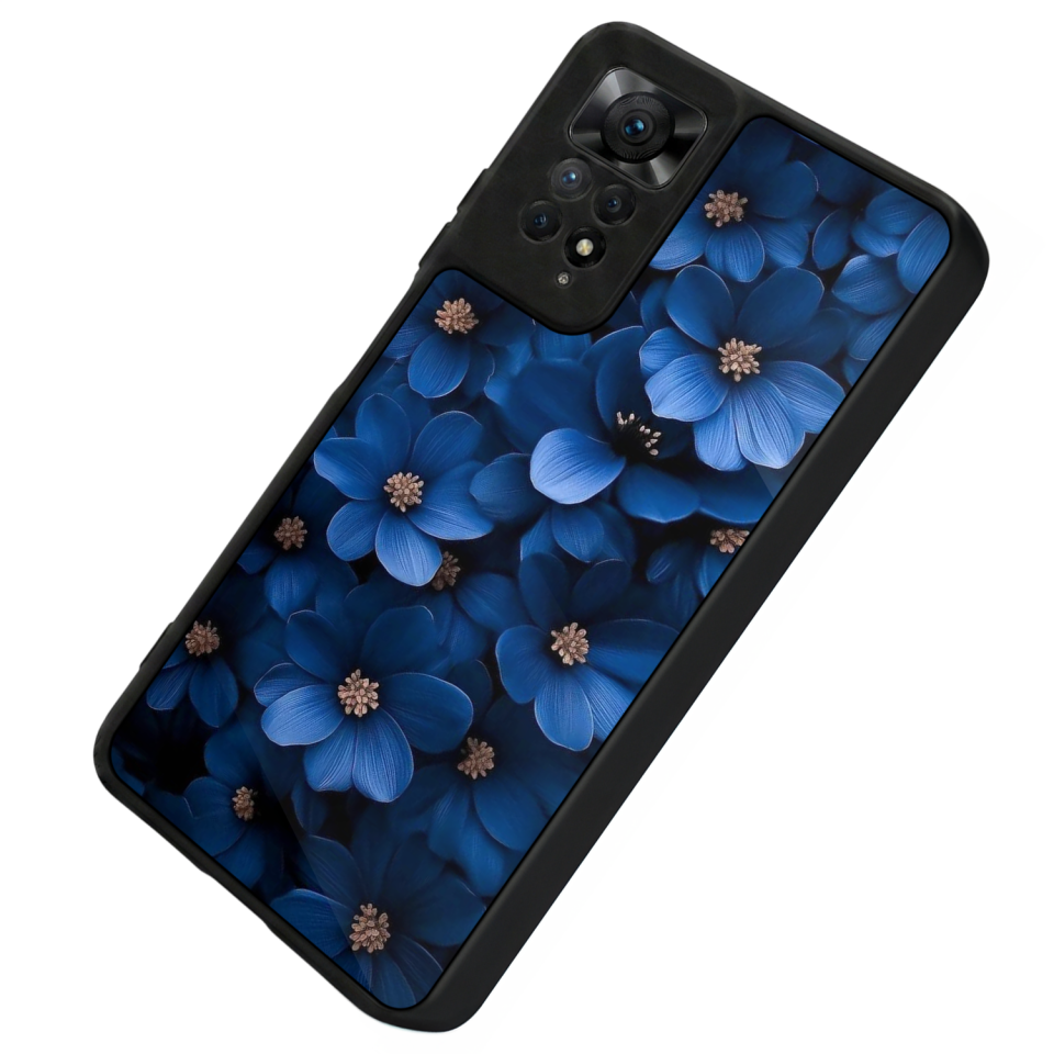 Xiaomi Redmi Note 12 Pro Uyumlu Cicek Tasarımlı Glossy Premium Kılıf