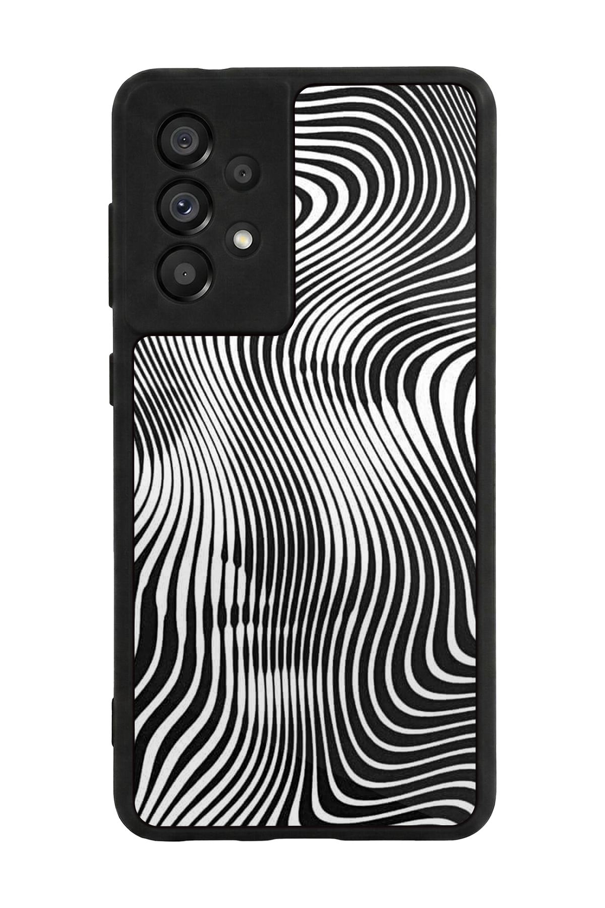 Samsung Galaxy A73 Uyumlu Çizgi Sanatı Tasarımlı Glossy Premium Kılıf