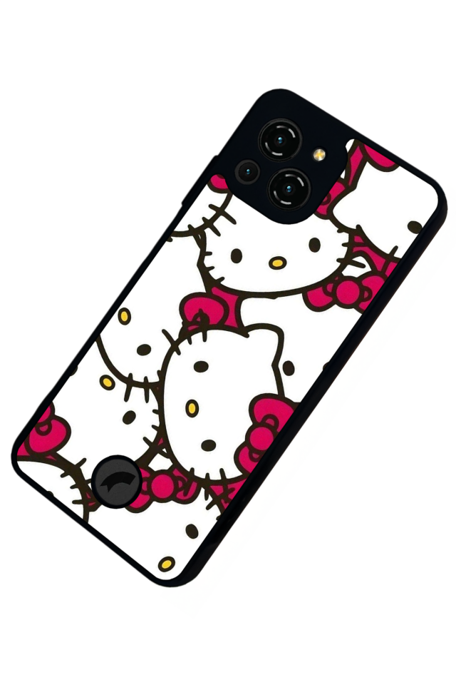 Reeder S23 Pro Max Uyumlu HelloKitty Tasarımlı Glossy Premium Kılıf
