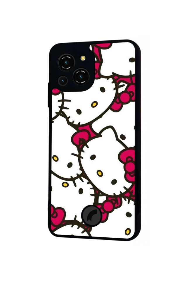 Reeder S23 Pro Max Uyumlu HelloKitty Tasarımlı Glossy Premium Kılıf