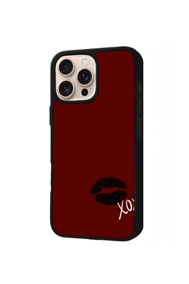 iPhone 14 Pro Uyumlu Kalp Love Tasarımlı Glossy Premium Kılıf