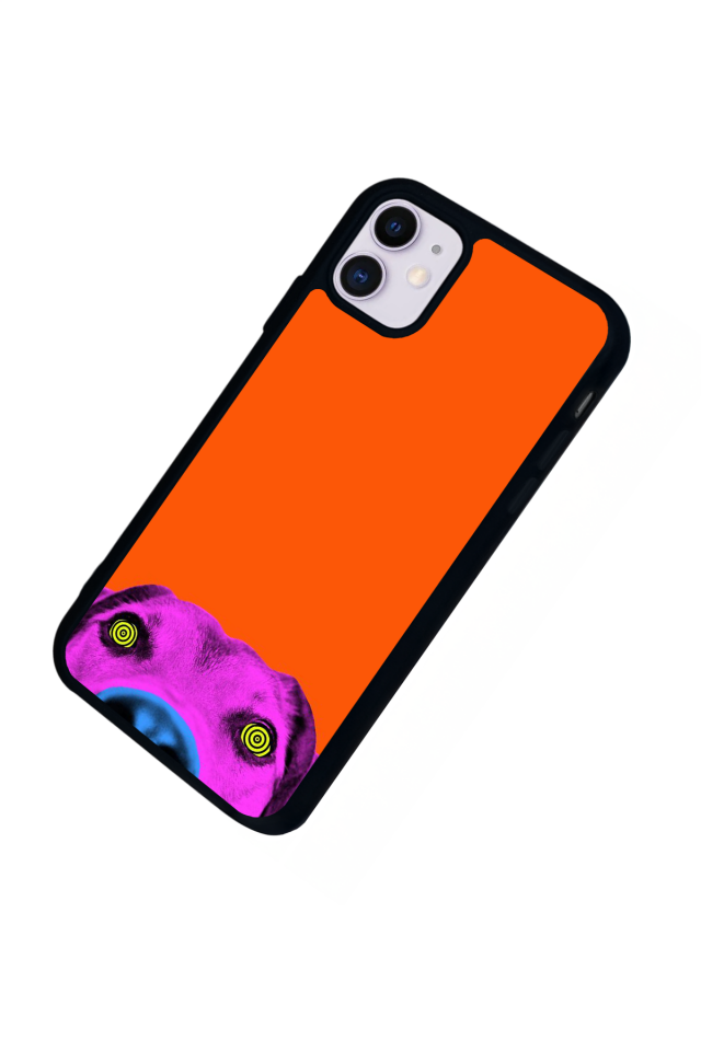iPhone 11 Uyumlu Kirmizi Tasarımlı Glossy Premium Kılıf